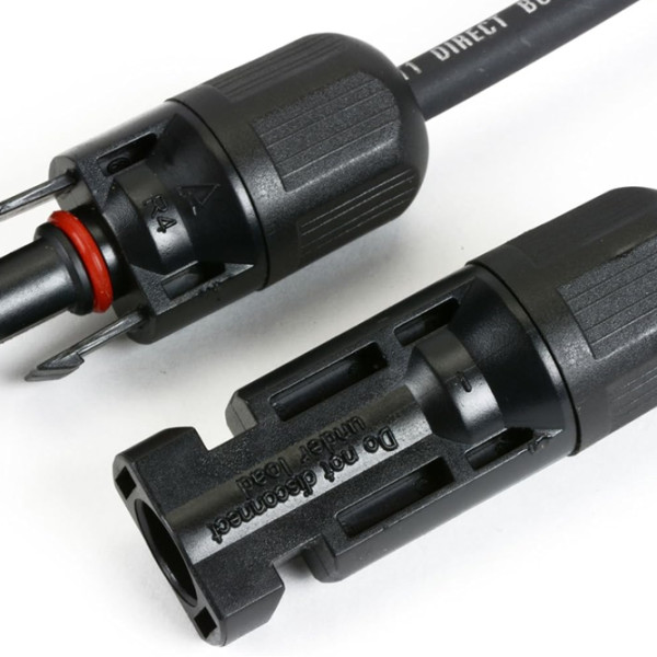 کانکتور خورشیدی یک به یک با سیم