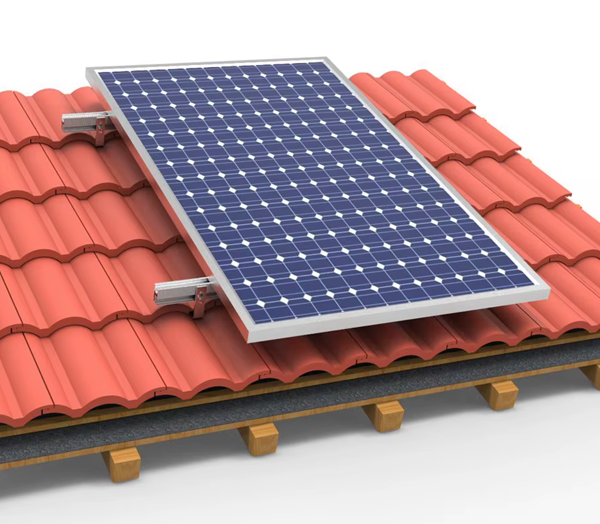 سازه خورشیدی شیروانی 1 پنله